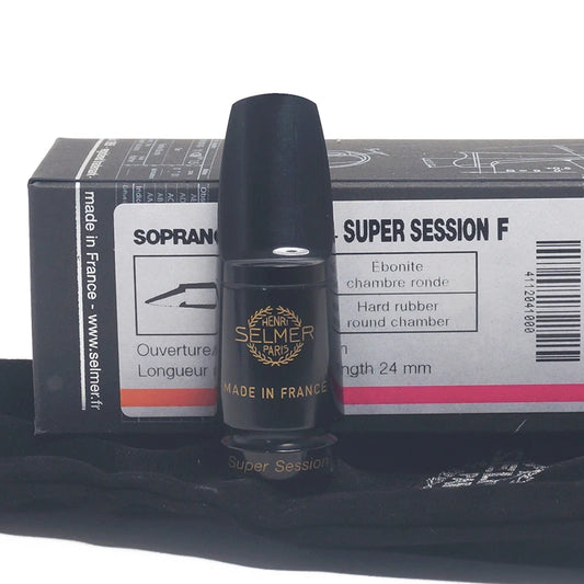 Original SUPER session mouthpiece Bb soprano Saxophone hard rubber mouthpiece