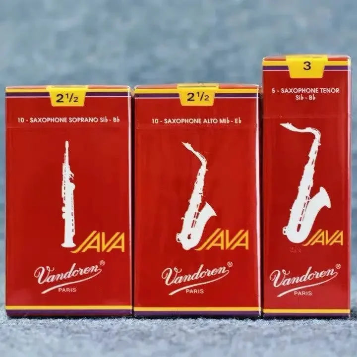 Original France Vandoren JAVA Tenor Sax Red Reeds Bb Tenor Saxophone Reeds 2.0 2.5 3.0 Alto Soprano