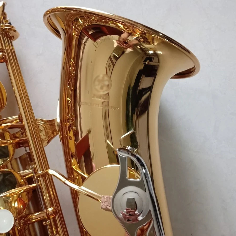 New Arrival 200DR Alto Saxophone Eb Tuning Gold Brass saxofone alto profissional Jazz Musical Instrument with Accessories