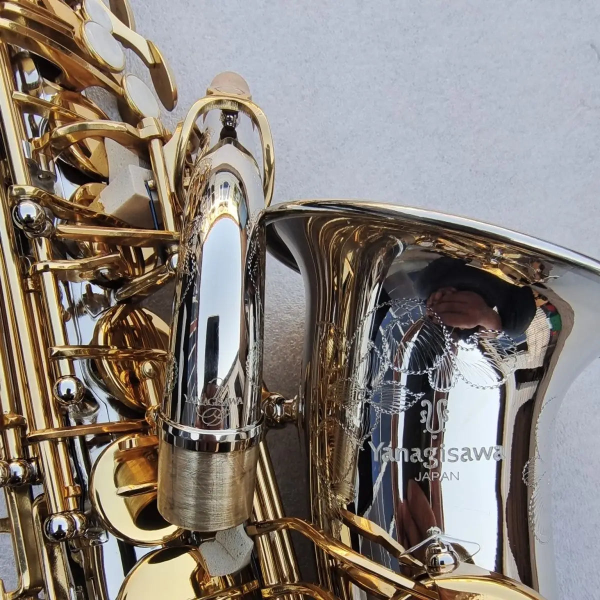 Japan W037 professional alto saxophone one-to-one structure model brass gold-plated shell button alto saxophone instrument