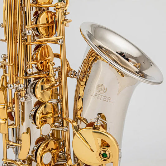 JUPITER JAS-1100 New Arrival Alto Eb Tune Saxophone Brass Musical Instrument Gold Lacquer Sax With Case Mouthpiece Free Shipping