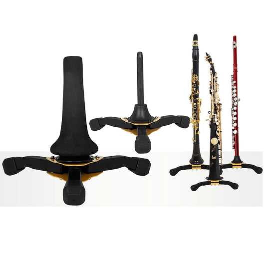 Foldable Saxophone Stand Flute Clarinet Sax Tripod Holder Stand Portable Saxofon Stand Wind Instrument Parts & Accessories