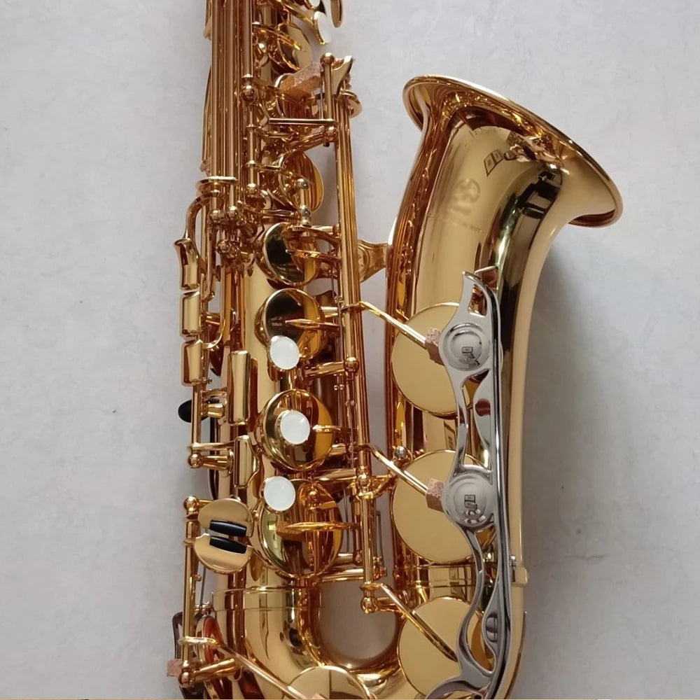 New Arrival 200DR Alto Saxophone Eb Tuning Gold Brass saxofone alto profissional Jazz Musical Instrument with Accessories