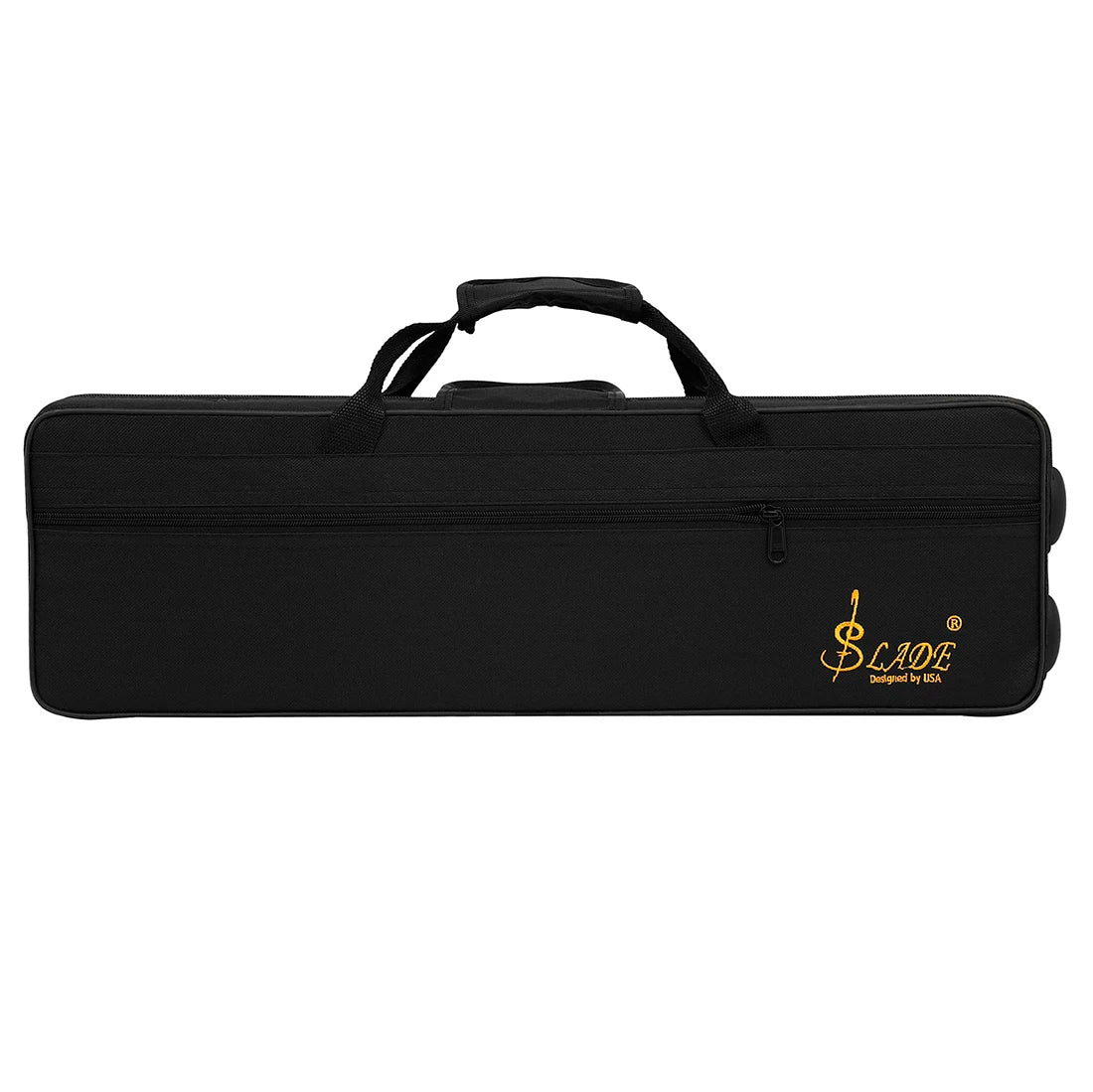 Multicolor Brass Straight Soprano Saxophone Bb B Flat Woodwind Instrument Saxofone with Carrying Case Gloves Cleaning Cloth Part