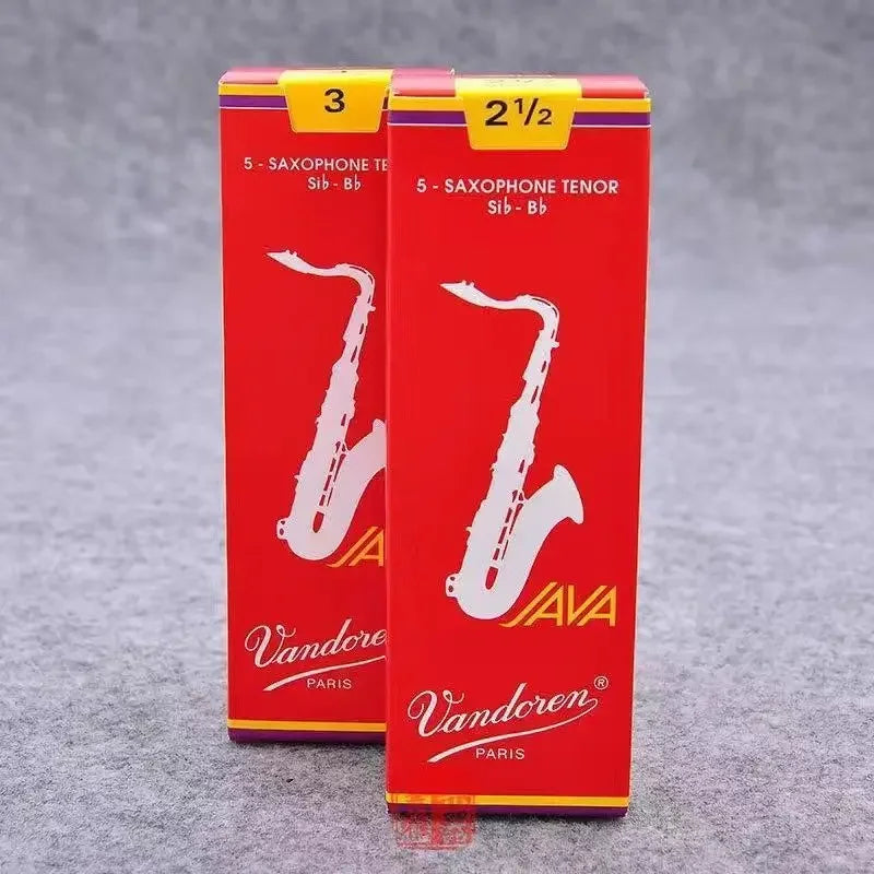 Original France Vandoren JAVA Tenor Sax Red Reeds Bb Tenor Saxophone Reeds 2.0 2.5 3.0 Alto Soprano